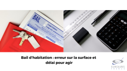 Bail d'habitation et erreur sur la surface