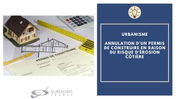 Permis de construire et érosion cotiere